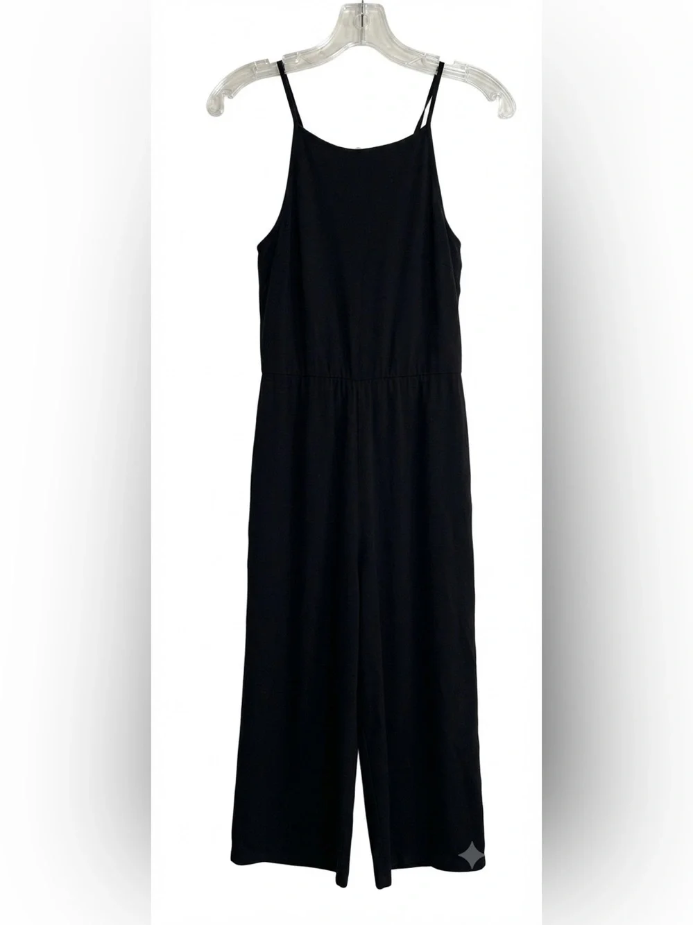 Art Class Girls Black Spaghetti Strap Cami Jumpsuit Size L 10/12